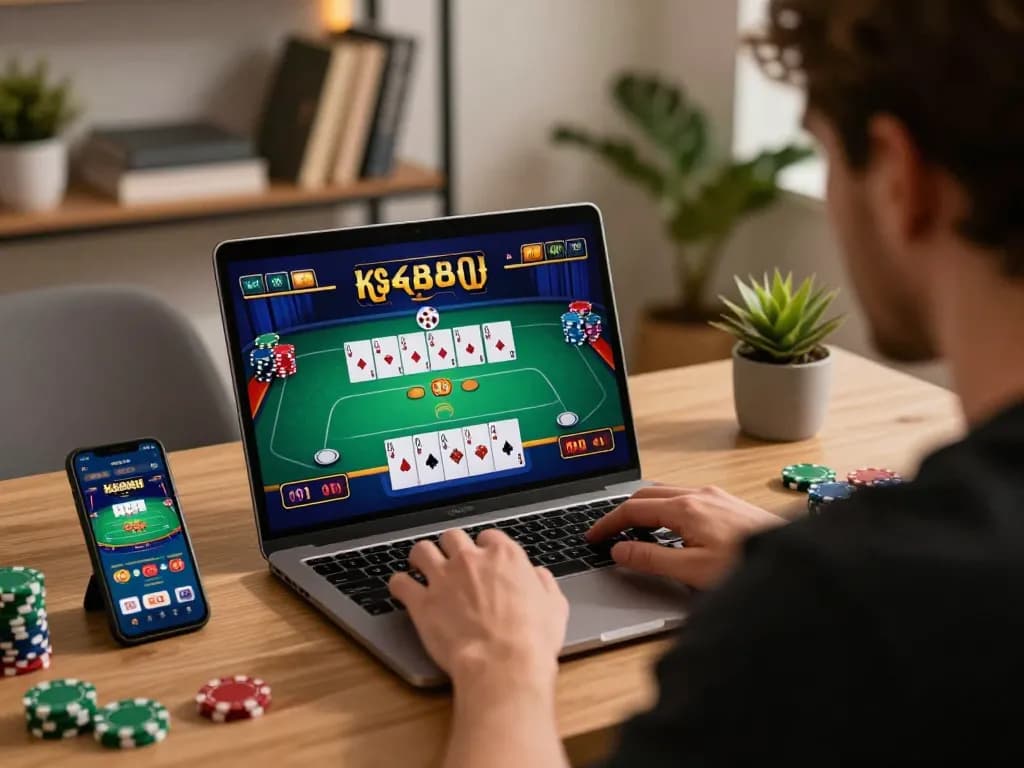 Join FUN 79 online gaming excitement as players engage in strategic poker games