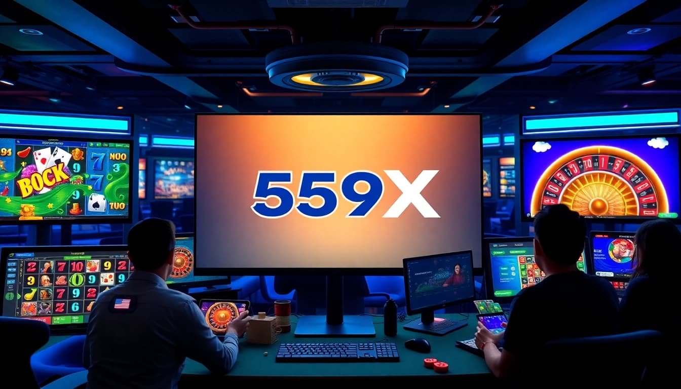 Experience the excitement of 559X's online betting platform with engaging games and a secure environment.