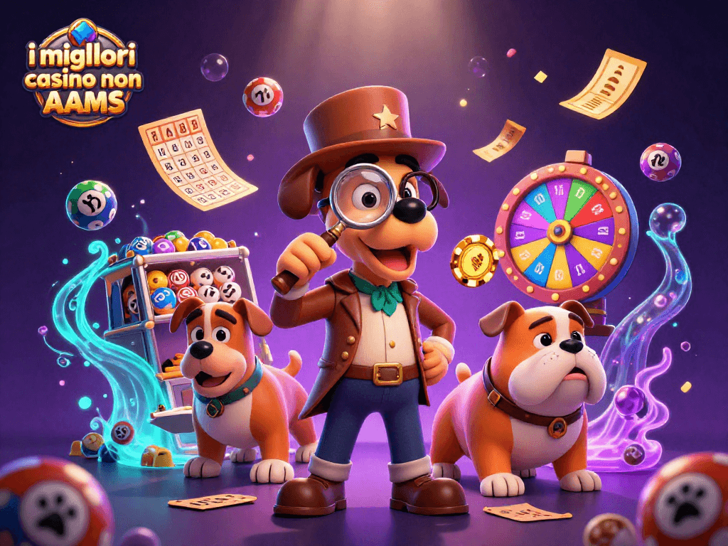 Il detective e il bulldog esplorano i migliori casino non AAMS con indizi di giochi e premi