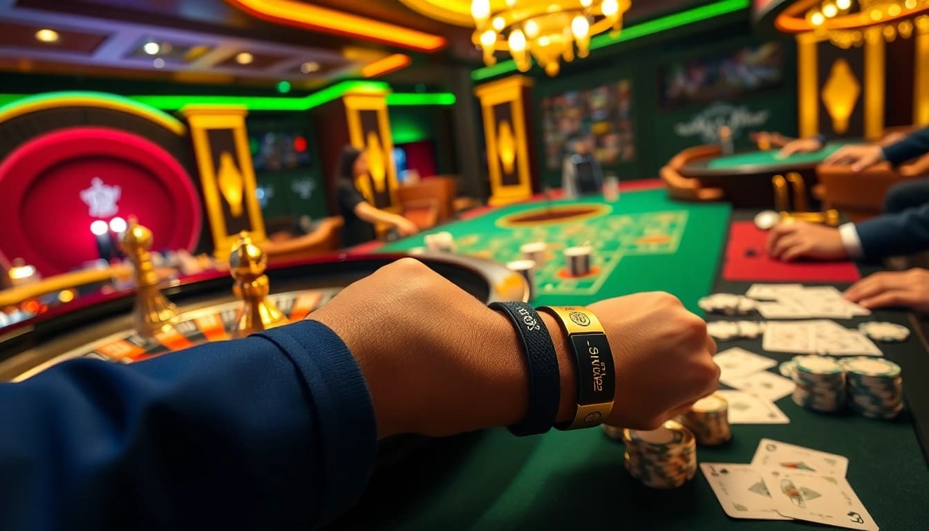 kontrolines juosteles su logo showcased in an elegant casino setting with vibrant gaming action
