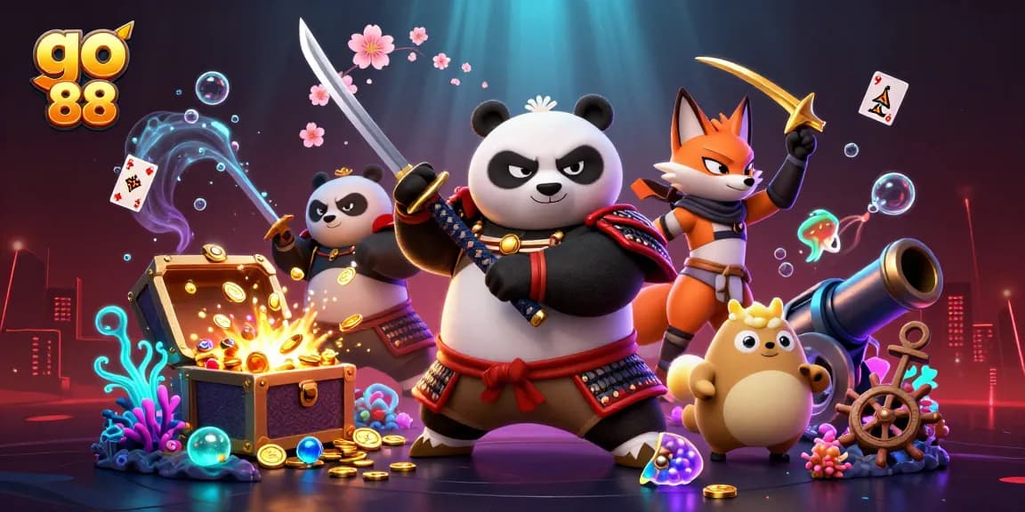 Engage in thrilling fish shooting at go 88 with colorful underwater treasures and dynamic action.