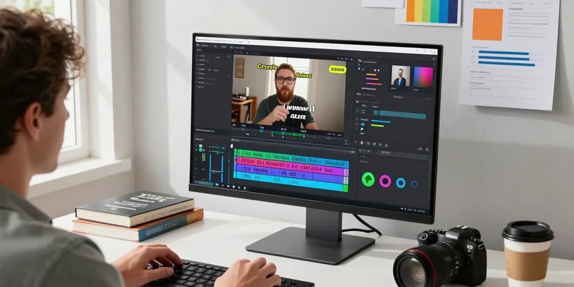 Easily write text on video in an online editor with vibrant styles and collaborative design atmosphere.