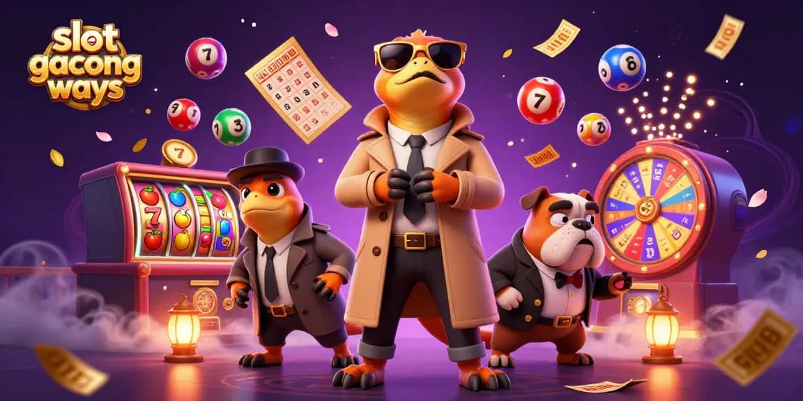 Experience big wins in slot gacor mahjong ways with vibrant slot reels and dynamic gameplay in a lively casino scene.