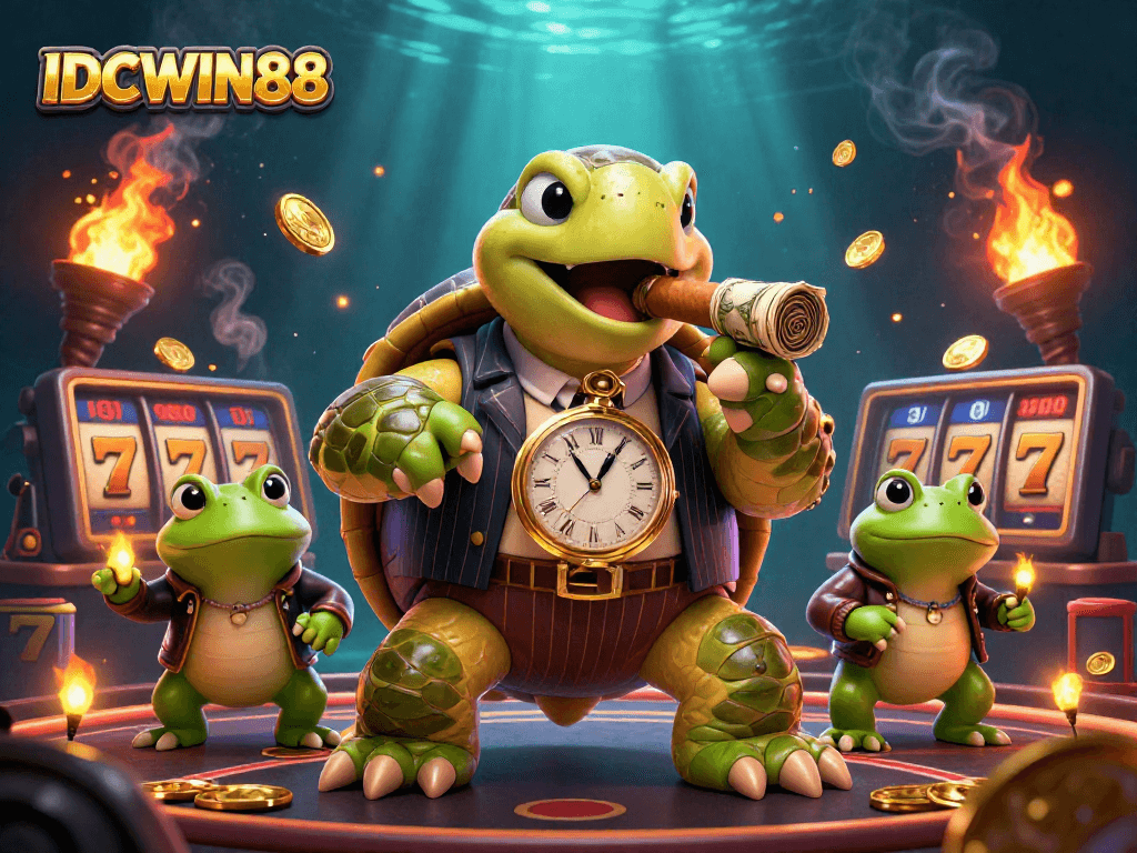 Engage with thrilling gaming experiences at IDCWIN88's winning slot adventures featuring vibrant characters and dynamic elements.