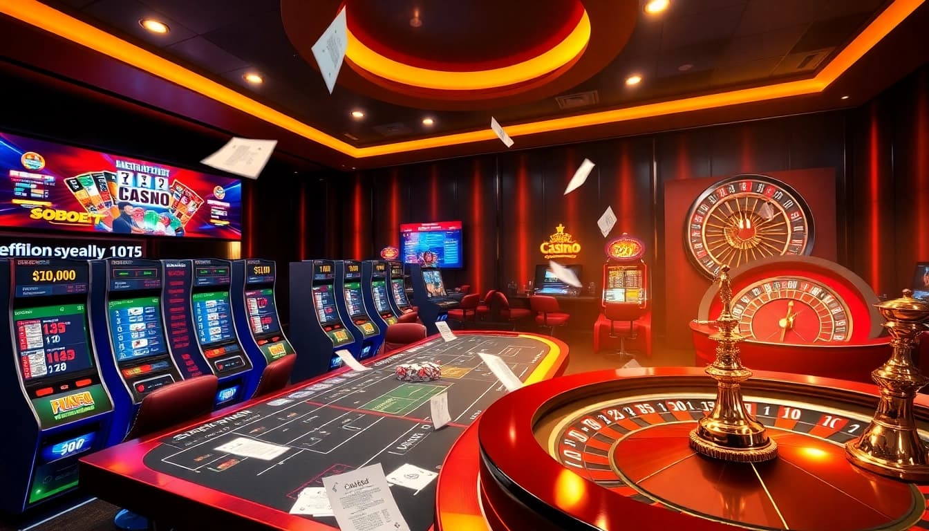 Experience sbobet link alternatif in a dynamic online casino atmosphere filled with thrilling gaming action.