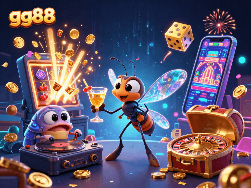 Experience thrilling victories with gg88 at its vibrant casino, featuring stunning gaming elements.