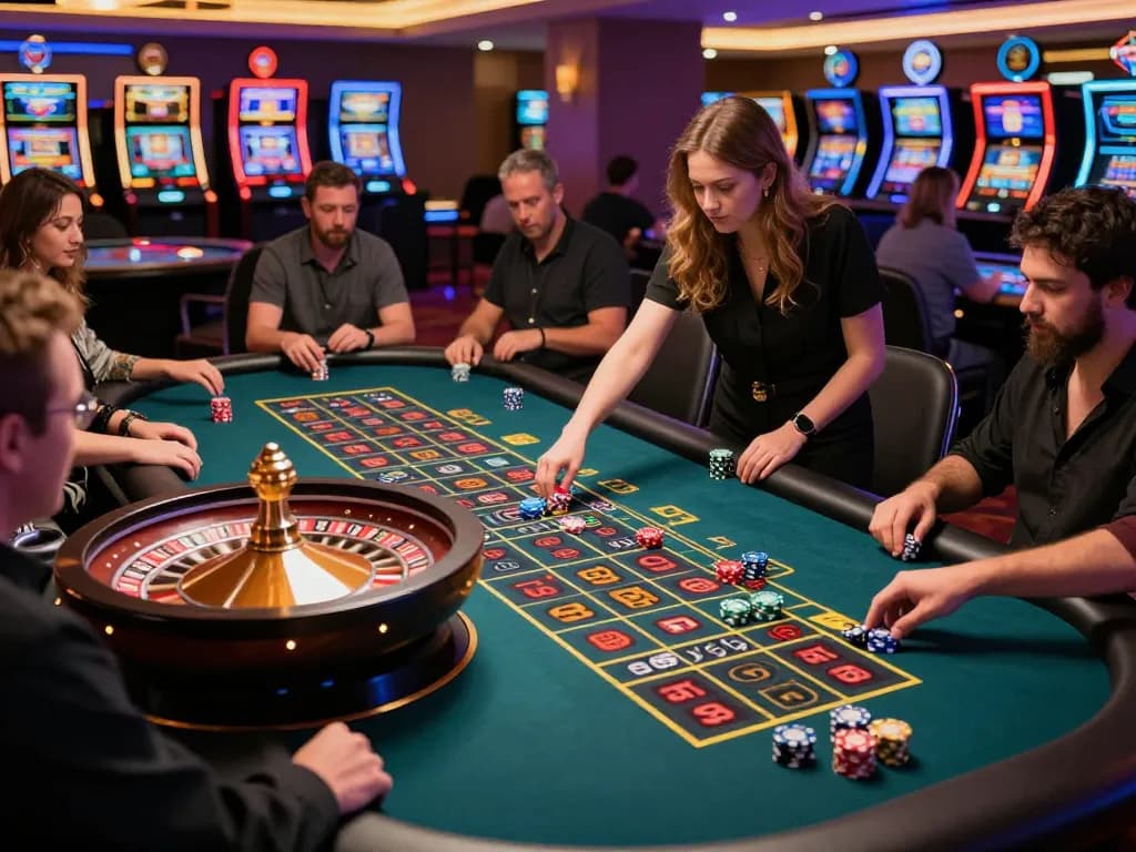 Experience the excitement of gaming at kong88 eu with thrilling roulette bets and lively atmosphere.