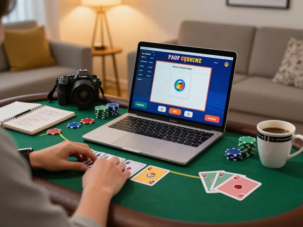 Engaging in blackjack at home with 789club for an immersive gaming experience.
