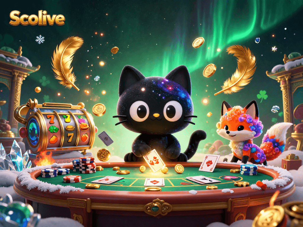 Socolive invites players to win big with vibrant cosmic casino visuals and dynamic game elements.