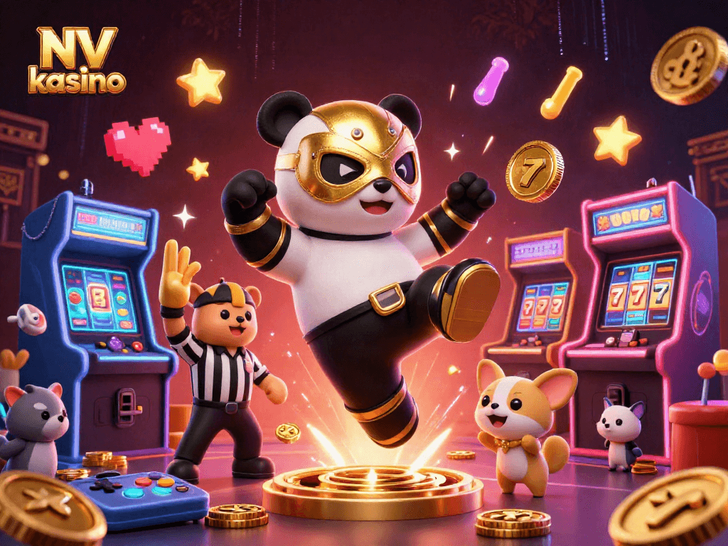 Experience thrilling gameplay at NV kasino with our exciting 3D illustrations of casino action.