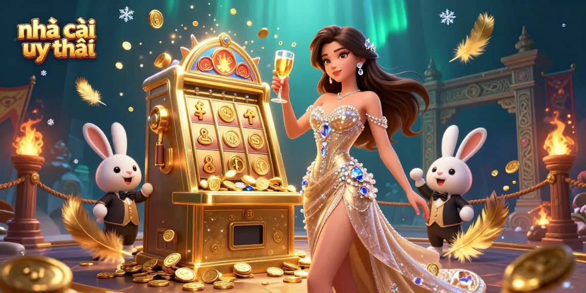 Discover the vibrant world of nhà cái uy tín with stunning visuals of a celebratory scene highlighting casino excitement.