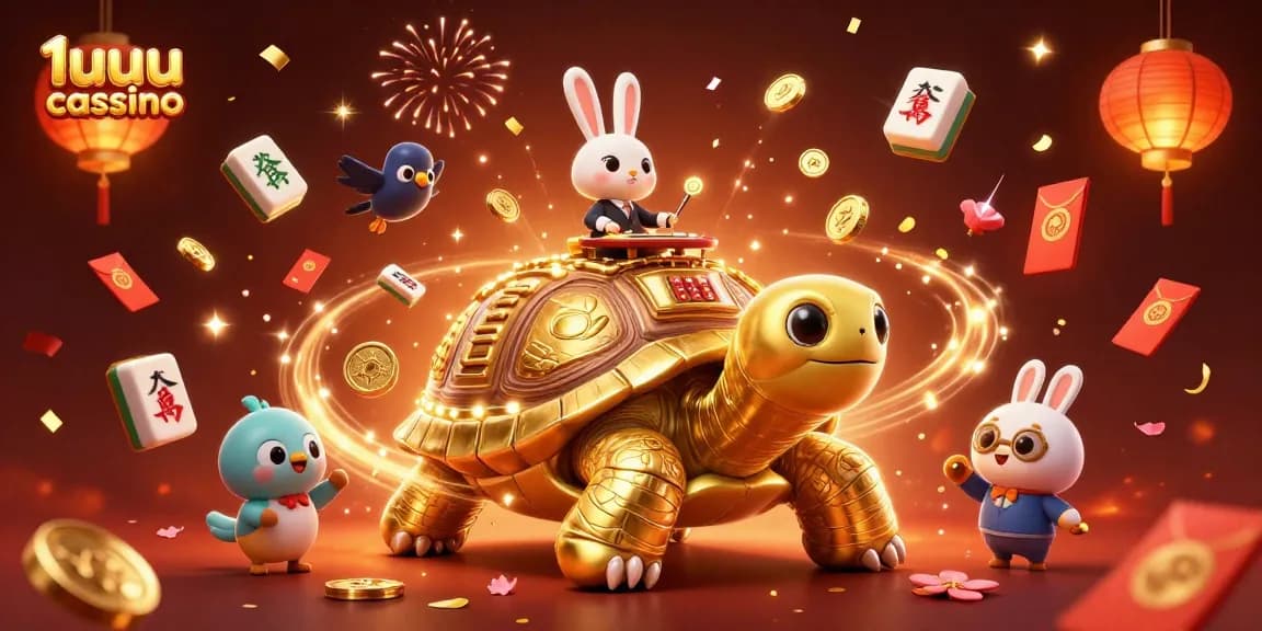 Experimente a emoção de jogos no 1uuu cassino com tortuga dourada e jogos vibrantes.
