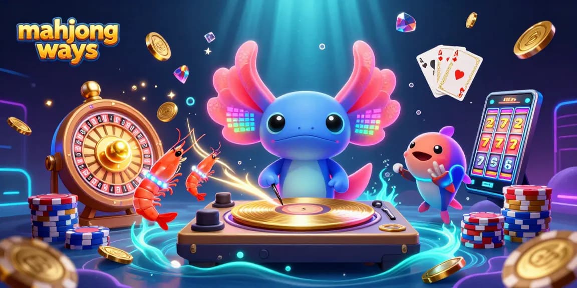 Join the excitement of Mahjong Ways with colorful characters and dynamic casino elements.