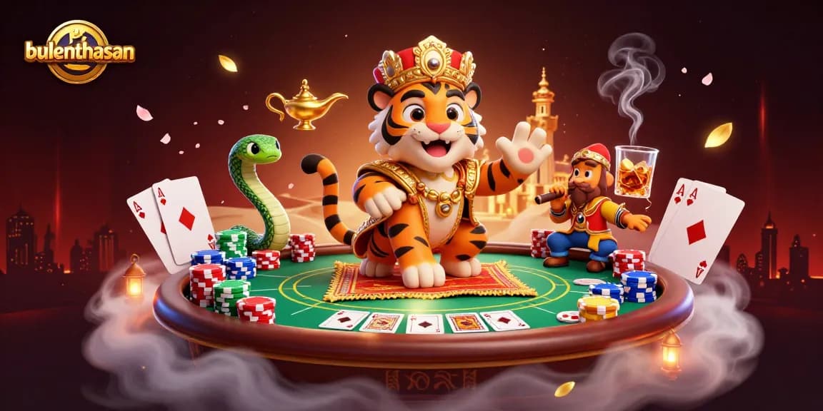 Experience thrilling adventures with bulenthasan in an immersive casino scene featuring vibrant characters and dynamic game elements.