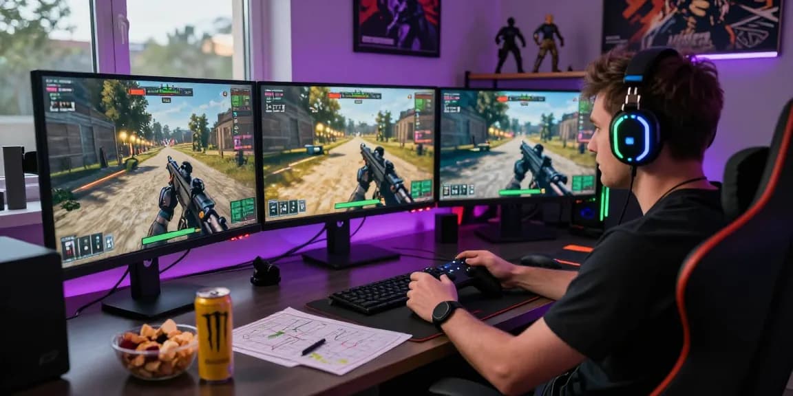 Player engaging with ArmA 3 Cheat during intense gaming session.