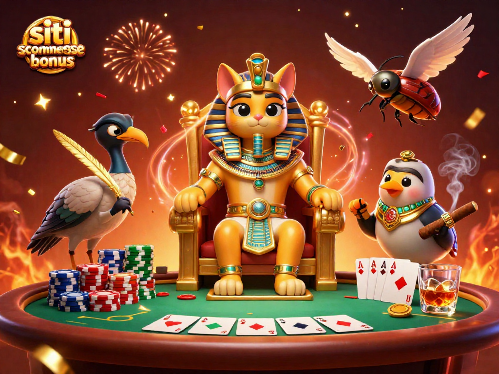 Scopri i migliori siti scommesse bonus attraverso un'illustrazione 3D accattivante piena di azione e dettagli.