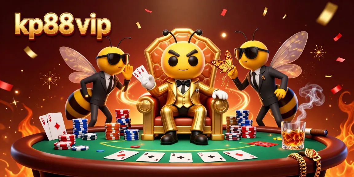 Join the excitement at kp88 vip with lively poker action featuring unique animated characters.