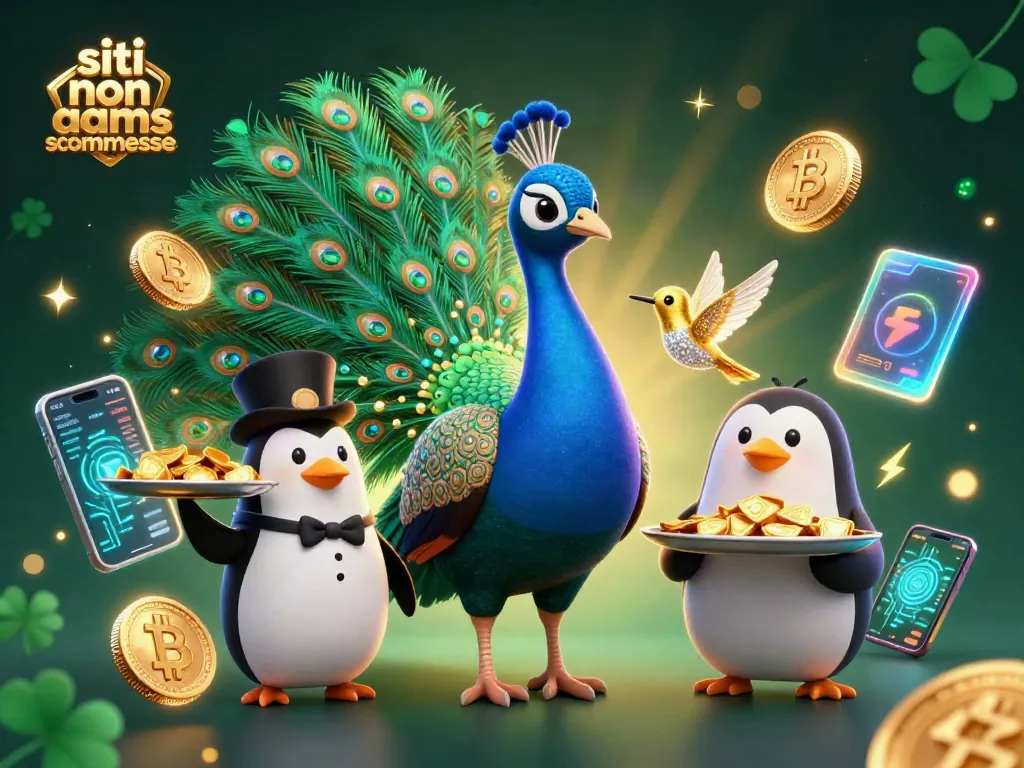 Scommetti sui migliori siti non aams scommesse con un pugno di monete dorate e personaggi colorati