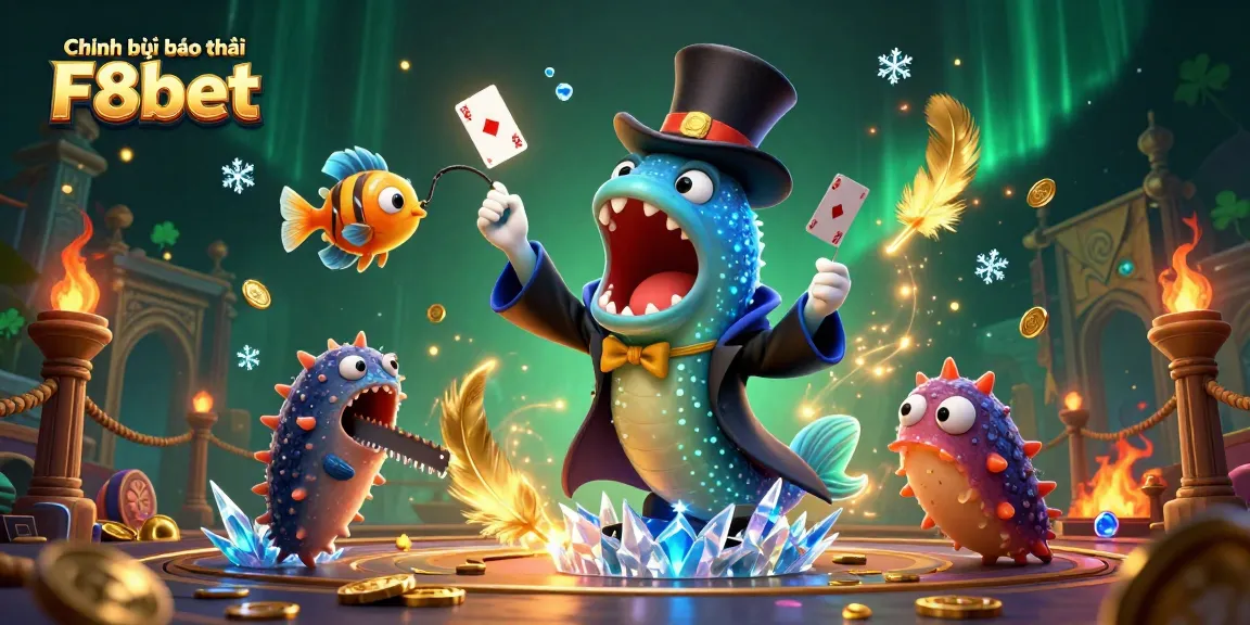 Experience the thrilling world of gambling with Chính sách bảo mật F8bet showcasing captivating characters in a vibrant casino scene.