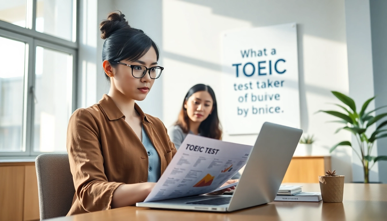 Engaged TOEIC test takers for hire in a virtual tutoring session, showcasing professionalism and focus.
