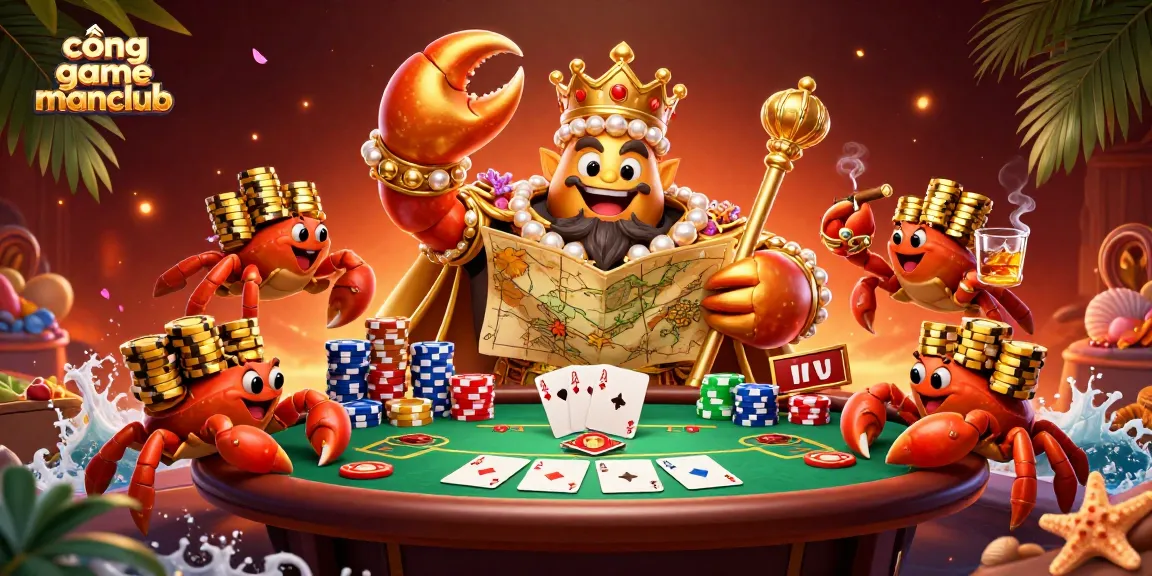 Engage with the exciting world of cổng game manclub featuring vibrant casino elements and unique characters.