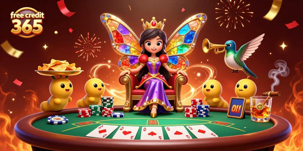 Experience the thrills of free credit 365 at a vibrant casino filled with excitement and rewards.