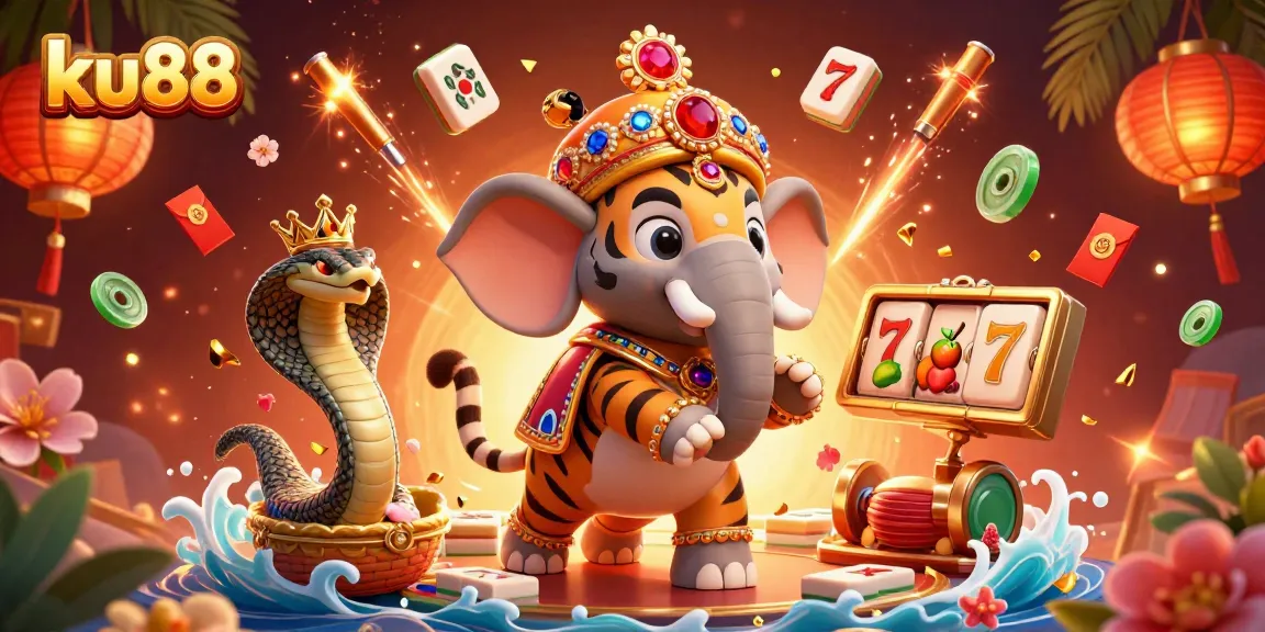 Join the fun at ku88 with vibrant games and dynamic casino elements under a festive atmosphere.