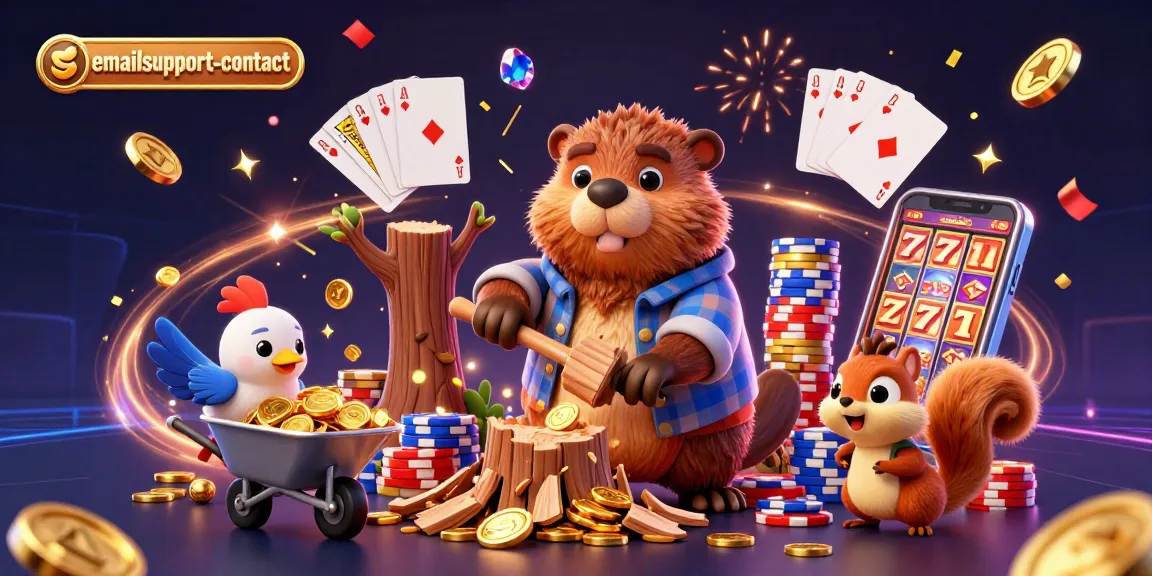 Collect coins and spin the reels with emailsupport-contact in this exciting 3D digital illustration
