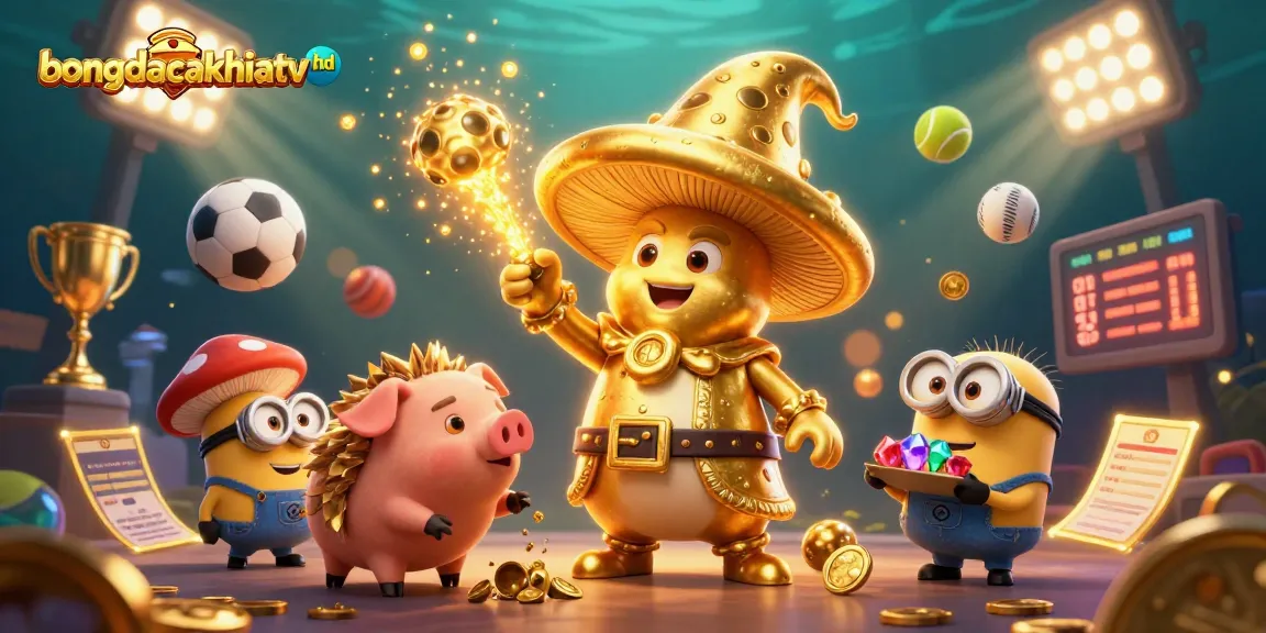 Experience exciting wins with bongdacakhiatv hd, featuring dynamic sports betting elements and golden treasures.