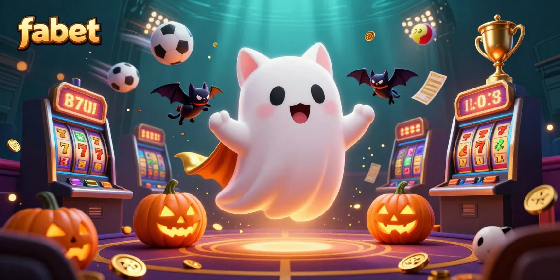 Engage with fabet's thrilling ghostly casino adventure featuring vibrant animations and rich details.