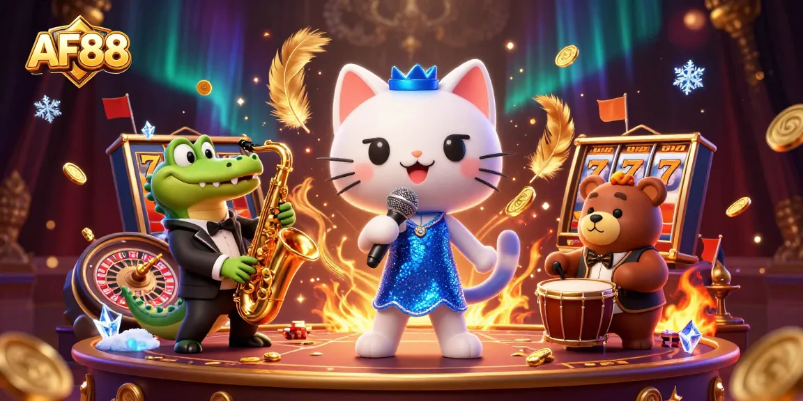 Engage in exciting games at AF88 with enticing casino characters and rich rewards.