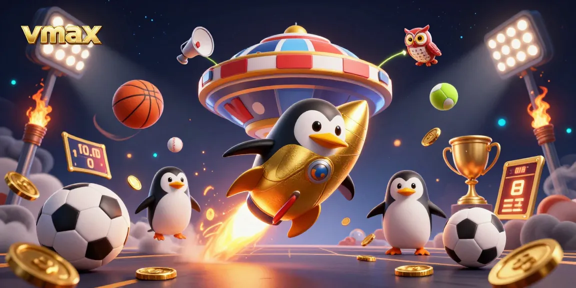 Win big with vmax as golden coins blaze a trail to a vibrant cosmic casino.