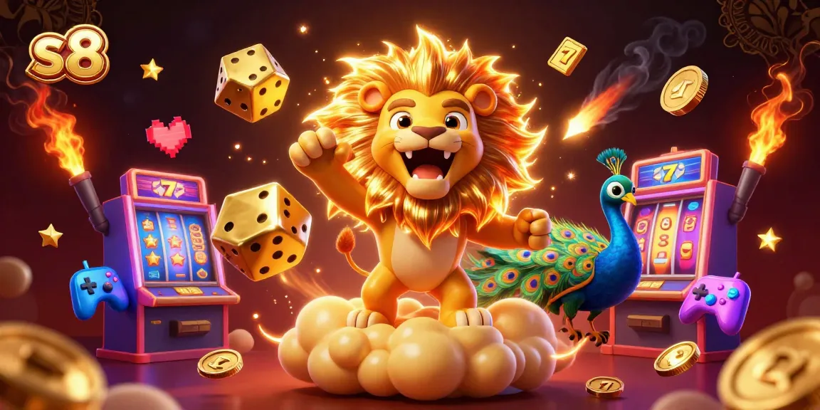 Experience thrilling wins with S8 as you spin the colorful slot machines and rich graphics.