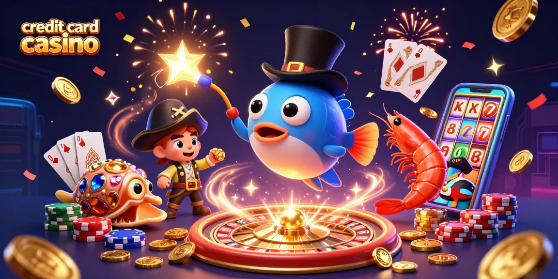 Experience the thrill at a credit card casino with exciting gameplay and glowing rewards!