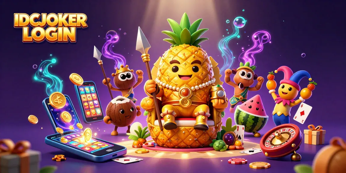 Engage with IDCJOKER LOGIN for thrilling gameplay with vivid slot game visuals and characters.