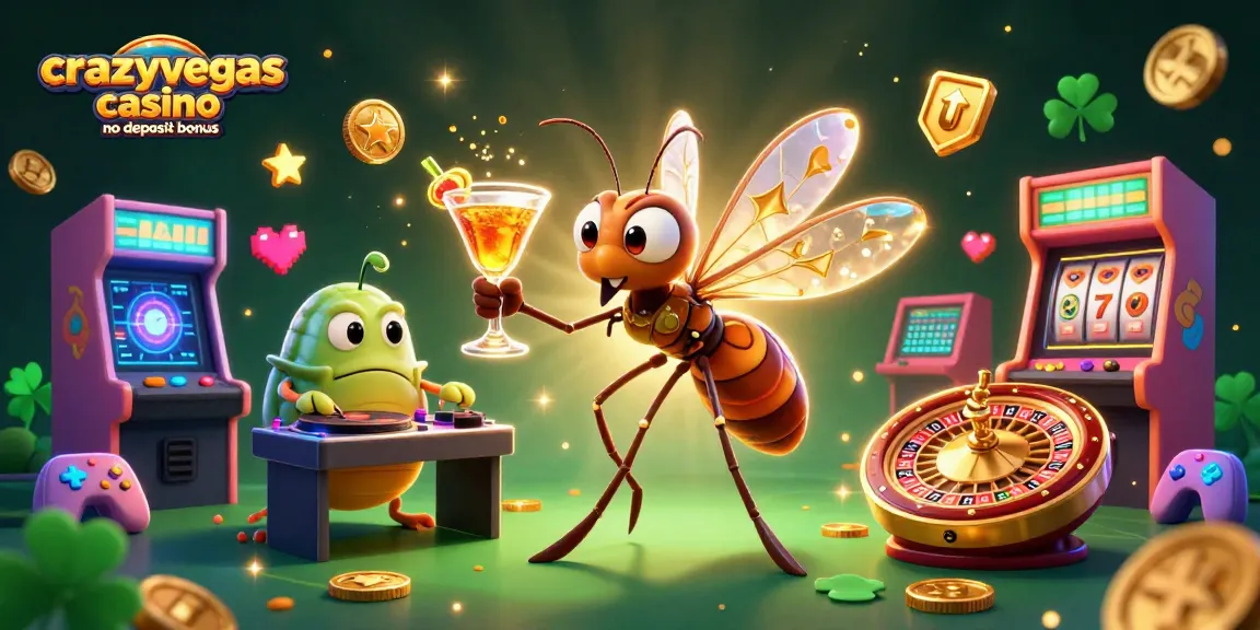 Experience the excitement at crazyvegas casino no deposit bonus with vibrant characters and gaming elements.