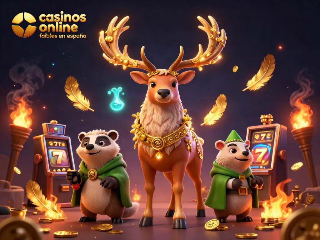 Disfruta de los casinos online fiables en España en una escena mágica llena de juegos y emoción.