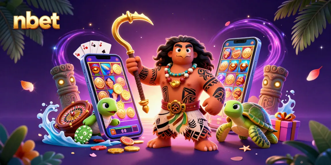 Experience thrilling wins with nbet in a vibrant 3D scene of a casino adventure.