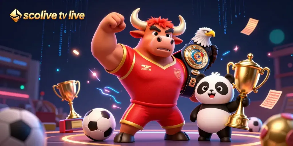 Socolive tv live, watch vibrant sports betting action with detailed characters and dynamic elements