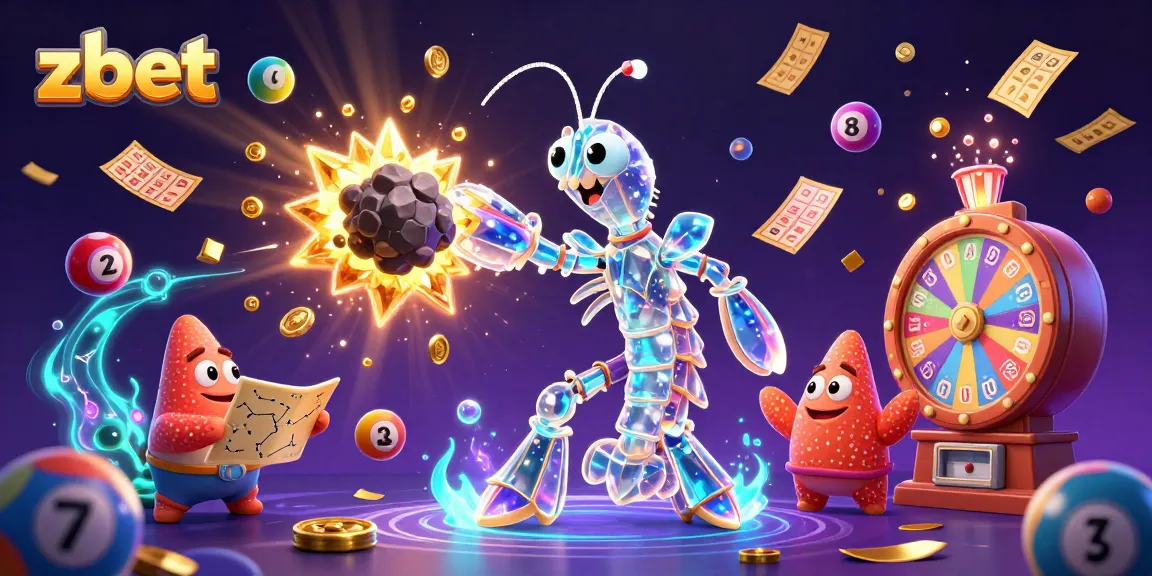 Zbet: Engage in thrilling online gaming adventures among colorful gambling elements.