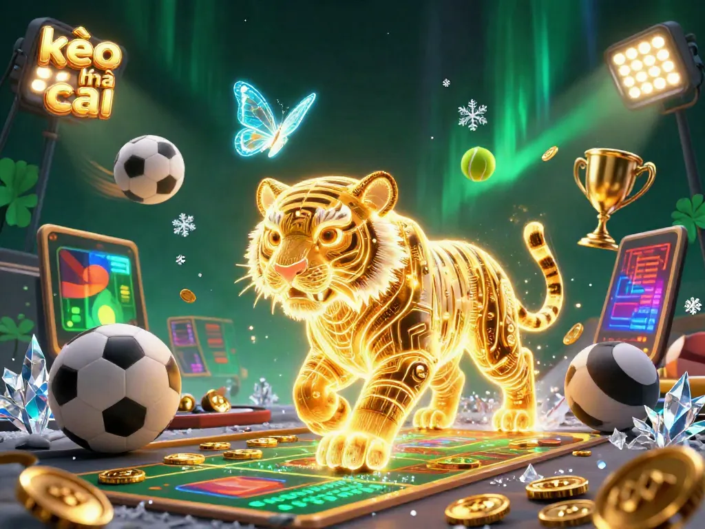 Engage with kèo nhà cái in a vibrant digital casino world filled with sports betting elements.