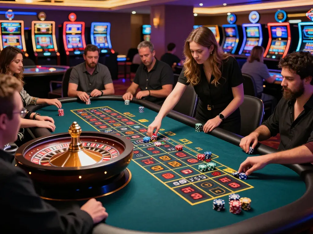 Experience the excitement of gaming at kong88 eu with thrilling roulette bets and lively atmosphere.