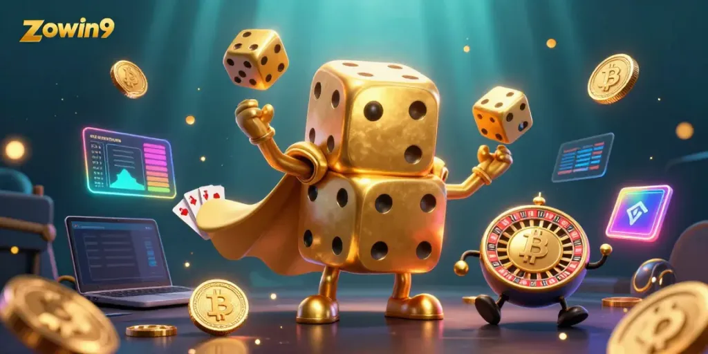 Experience thrilling gameplay with the vibrant world of zowin9's crypto casino features.