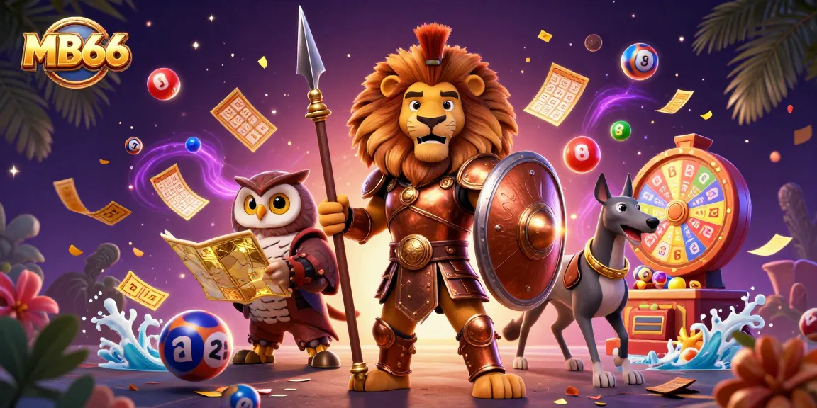 Experience thrilling gameplay with MB66 in a vibrant, dynamic casino scene.