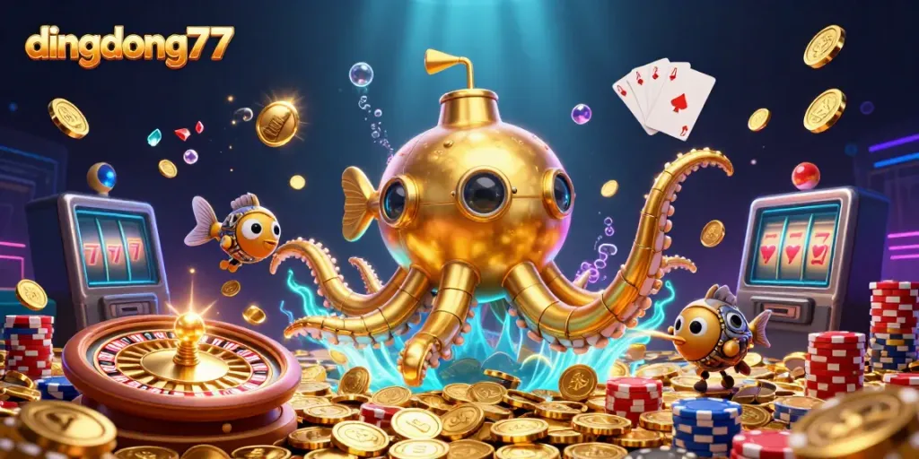 Dive into the excitement at dingdong77 with golden adventures and underwater treasures.