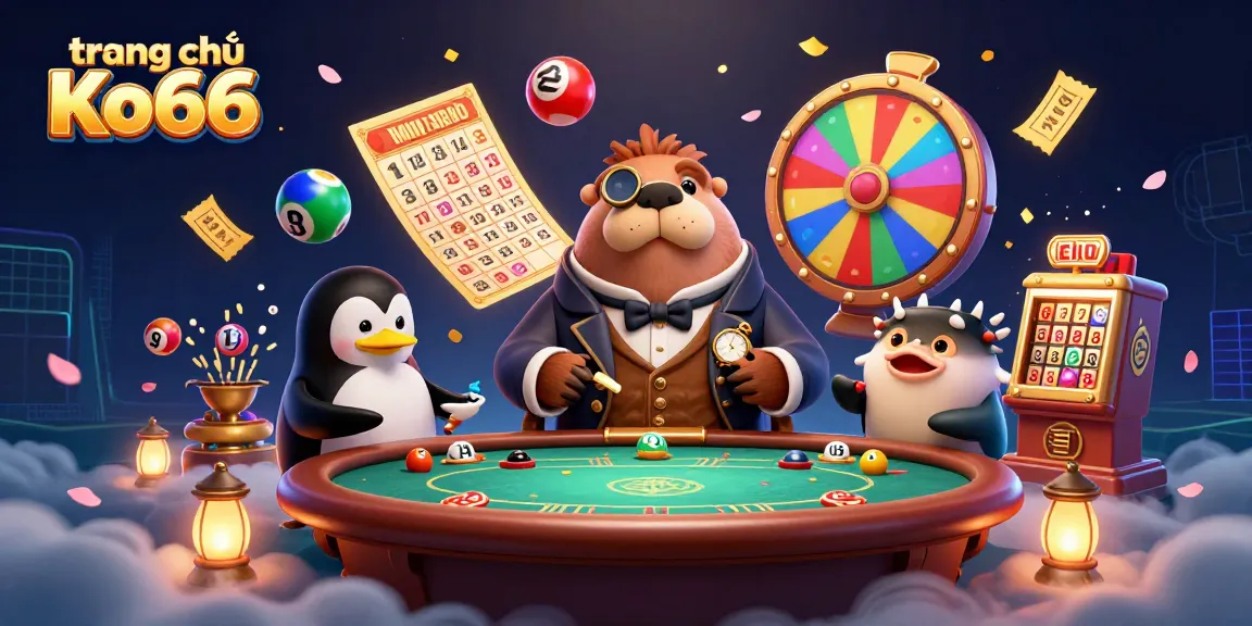 Experience engaging gameplay at trang chủ Ko66 with a lively underwater poker scene featuring unique characters.