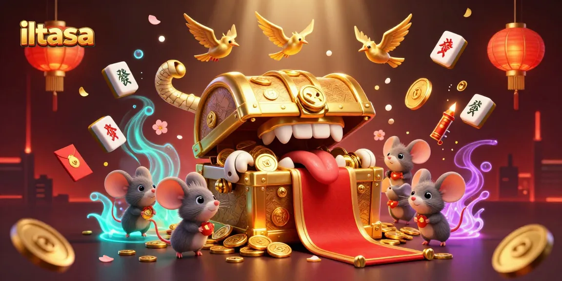 iltasa draws players in with a treasure chest mimic and vibrant casino elements