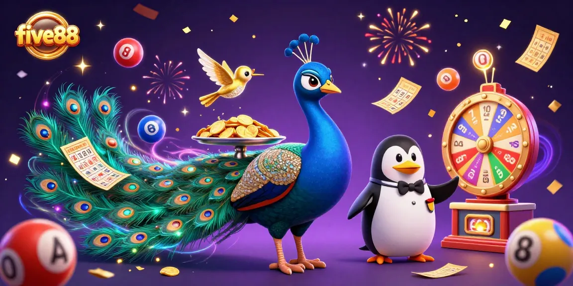 Experience the excitement at five88 online casino with vibrant games and dynamic illustrations.