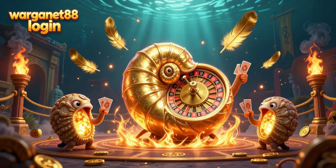 Experience seamless access with warganet88 login through vibrant casino imagery.