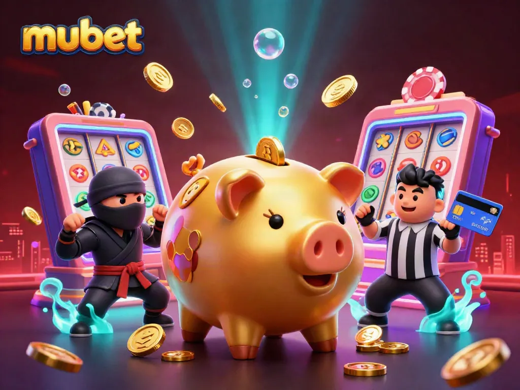 Experience thrilling gameplay at mubet with dynamic characters and vibrant casino elements.